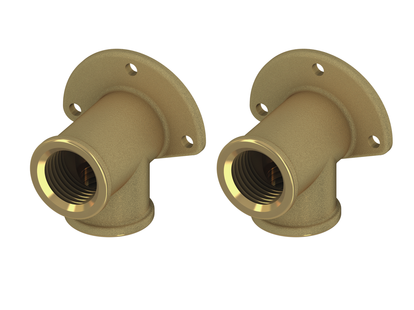 TECE-Wandscheiben Siliziumbronze 2 Wandscheiben 1/2" x 1/2" Innengewinde 9021032 TECE-Wandscheiben Siliziumbronze 2 Wandscheiben 1/2" x 1/2" Innengewinde 9021032