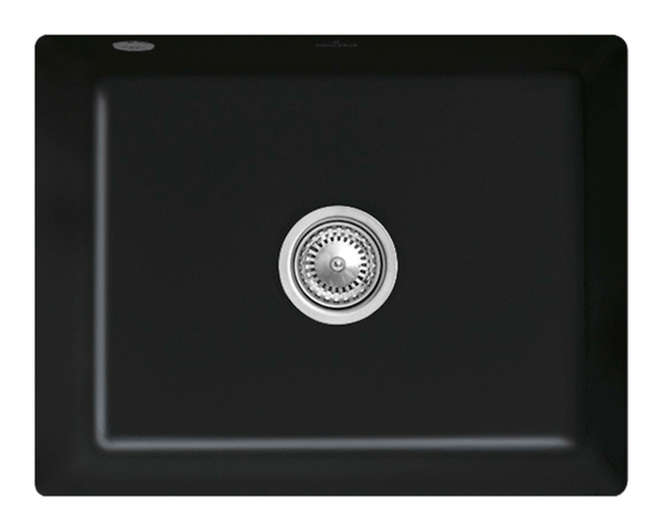 Villeroy Boch U-Bau-SP SuBadewanneay 60 SU 545x440mm Exc-Garn. Spuelbecken mtig Keram Ebony c+ 331002S5