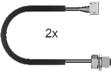KSB Zubehoersatz M12-Kit 2 Kabel mit M12 Buchse 05213248