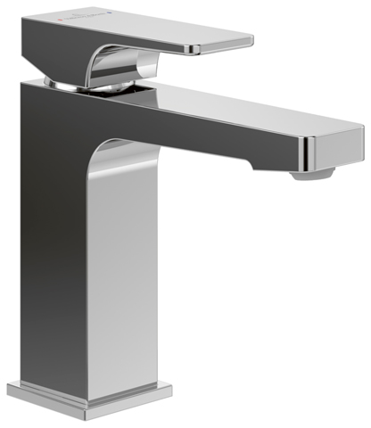 Villeroy Boch Einhebel-Waschtisch-Arm. Architectura Square TVW125004000 50x165x161mm Eckig Chrom TVW12500400061