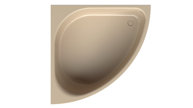 Bette Badewannen Eck Arco Bahama beige 1400x1400x450/50mm 6035-003