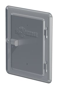 Skoberne CB-Revisionstuer verzinkt 120x180 mm, Vierkantverschluss 761152