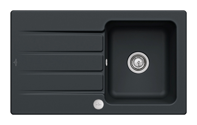 Villeroy Boch EB-SP Architectura 50 860x510mm Exc-Garn. IB reversibel Keram. Ebony c+ 335002S5