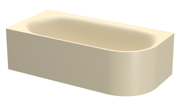Bette Badewannen Eck Sonderform Lux Oval IV Silhouette Cream 1950x950x450/575mm 3427-441CERVS Bette Badewannen Eck Sonderform Lux Oval IV Silhouette Cream 1950x950x450/575mm 3427-441CERVS