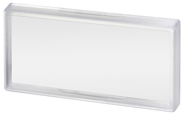 Flamco Klarsichtabdeckung f. Schilder 100x50mm Kst. F55010