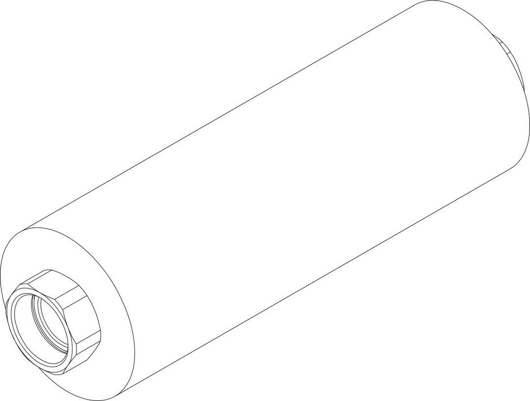BOSCH Ersatzteil TTNR: 8738804071 Metallwellschlauch DN25 Lg750 schw everp BOSCH Ersatzteil TTNR: 8738804071 Metallwellschlauch DN25 Lg750 schw everp