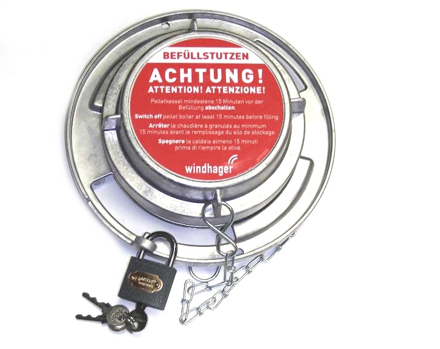 WINDHAGER VERSCHLUSSDECKEL BELueFTBAR Verschlussdeckel belueftbar mit Kette, Vo 003361