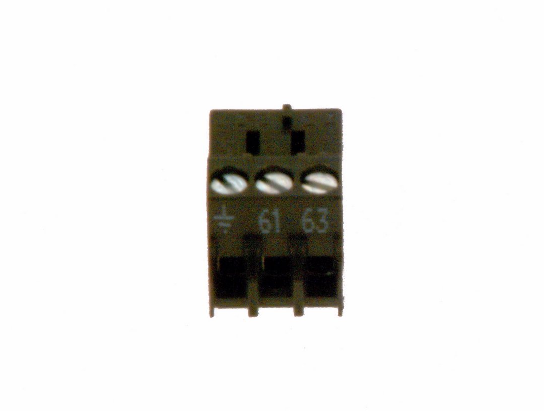 BOSCH Ersatzteil TTNR: 54912645 Anschlussklemme 3-polig braun HP 2
