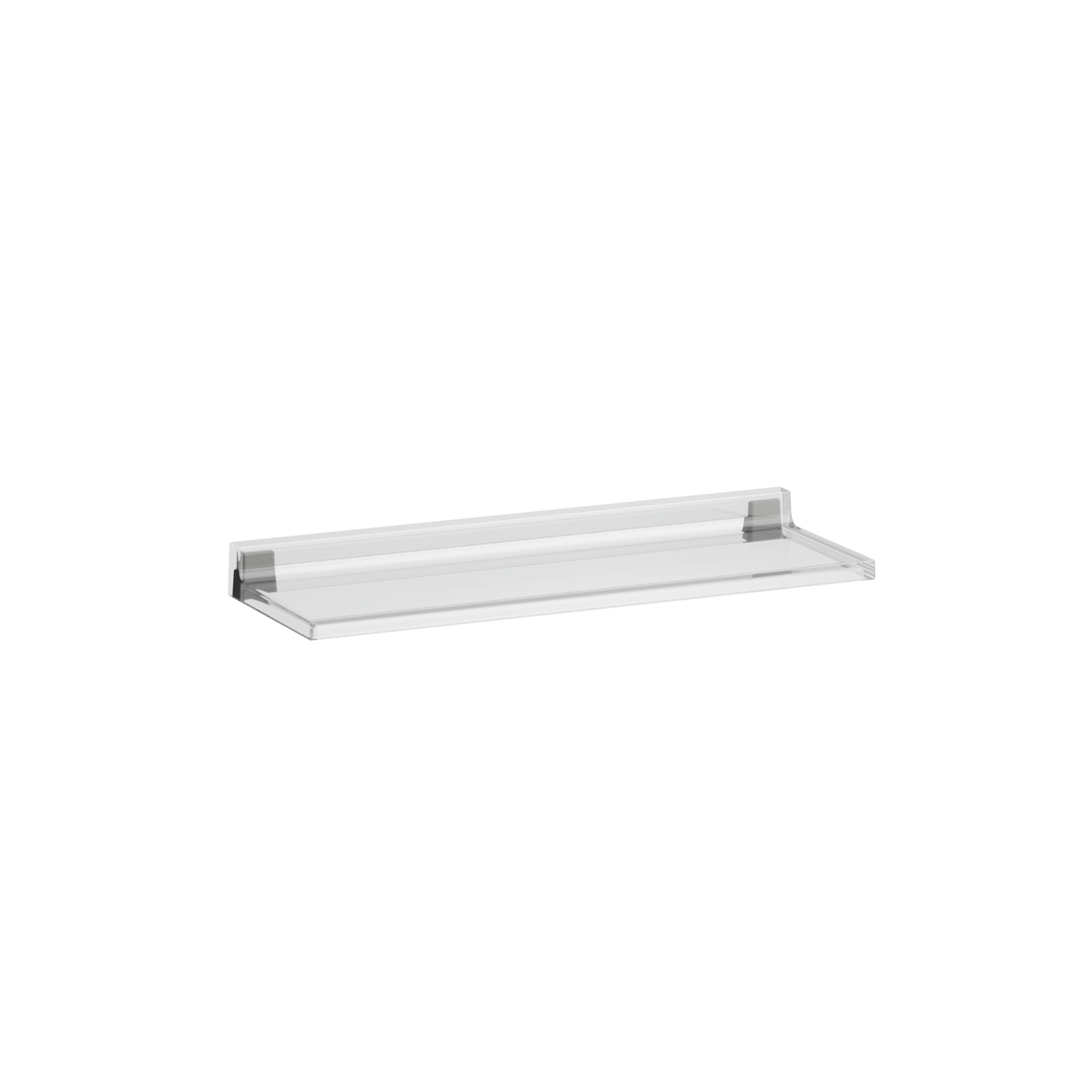 Laufen Ablage K-LAUFEN wandmontiert 450x155x40 kristallklar H3853300840001
