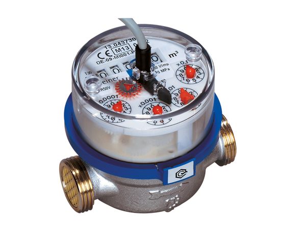 Flamco ETW-EAK Wasserzaehler Imp. Q3=2,5m3/h 100l/Imp,Kaltwasser,G3/4x80mm,blank M1275630B3 Flamco ETW-EAK Wasserzaehler Imp. Q3=2,5m3/h 100l/Imp,Kaltwasser,G3/4x80mm,blank M1275630B3