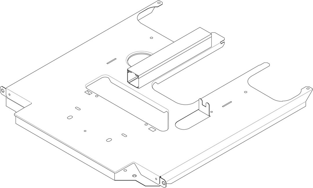 BOSCH Ersatzteil TTNR: 8738802951 Haube 590 x 558 everp BOSCH Ersatzteil TTNR: 8738802951 Haube 590 x 558 everp