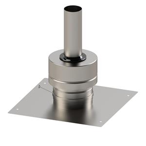 Skoberne Schachtabd. Metall, ohne Muendungsrohr D 125, schwarz 640020 Skoberne Schachtabd. Metall, ohne Muendungsrohr D 125, schwarz 640020