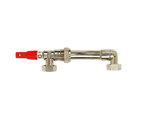 Flamco ueberstroemset mit Bogen, Achsabstand 200 mm M69072.2 Flamco ueberstroemset mit Bogen, Achsabstand 200 mm M69072.2