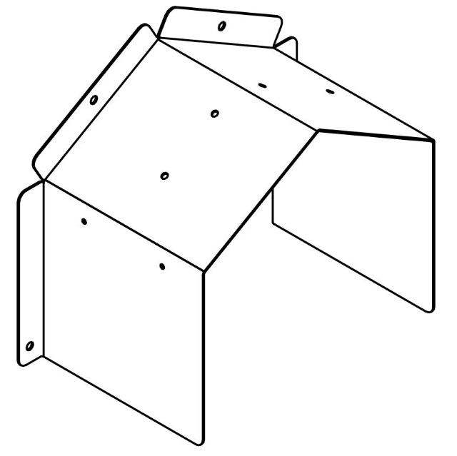 WINDHAGER BEFESTIGUNG WAGOBL. FW Befestigung Wago-Block Pellets-Zufuehrung 045016