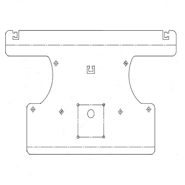 WINDHAGER Konsole AAT gr.la. PW24-103 Konsole AAT PW24-103 052197