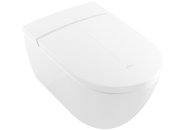 Villeroy Boch Dusch-WC ViClean I-200 ViClean-I200 385x595mm Oval Weiss Alpin CeramicPlus V0E200R1 Villeroy Boch Dusch-WC ViClean I-200 ViClean-I200 385x595mm Oval Weiss Alpin CeramicPlus V0E200R1