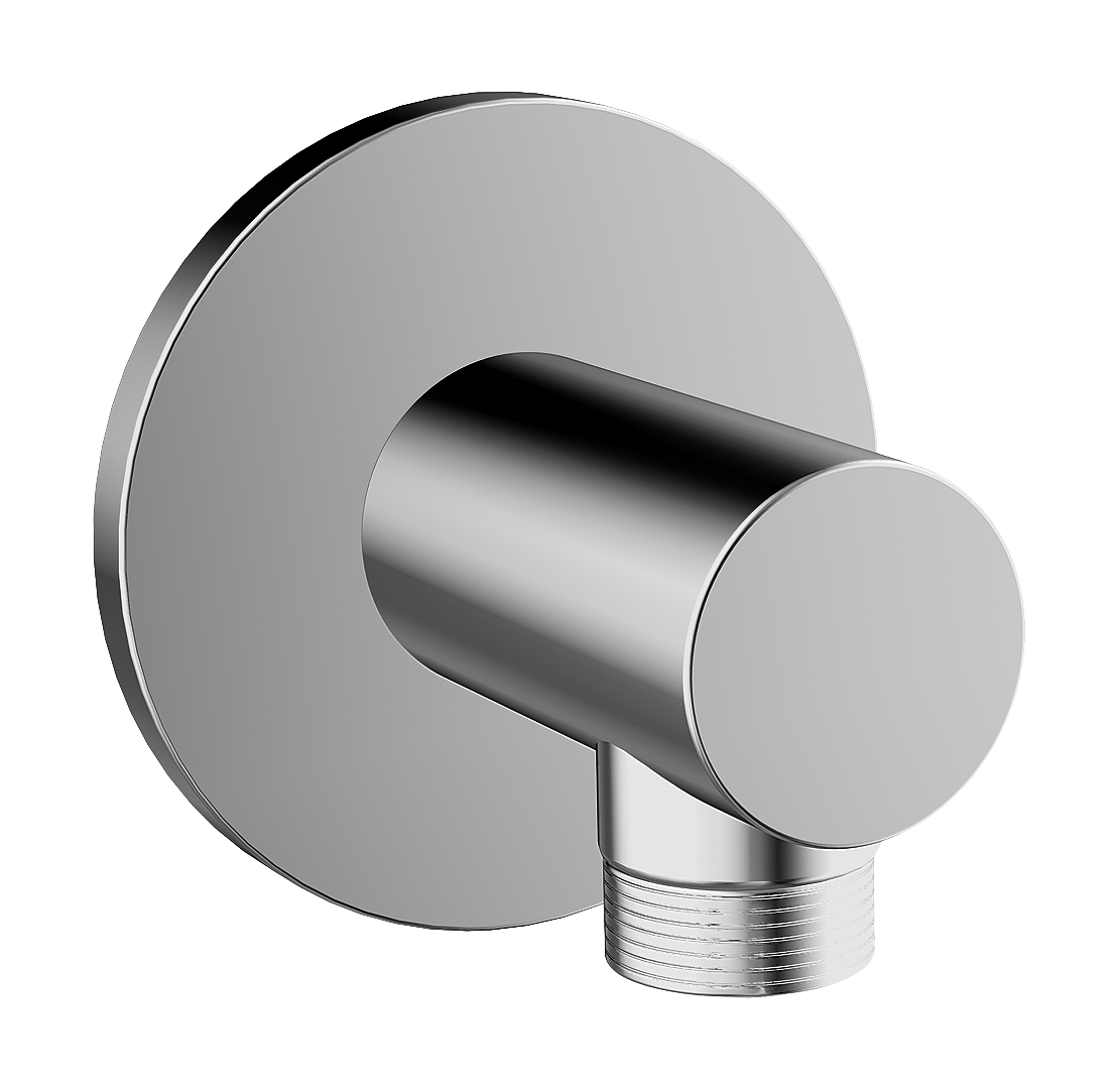 Hansa Wandanschlussbogen HANSA 5118 Ros. rund G1/2 DN15 chr 51180173