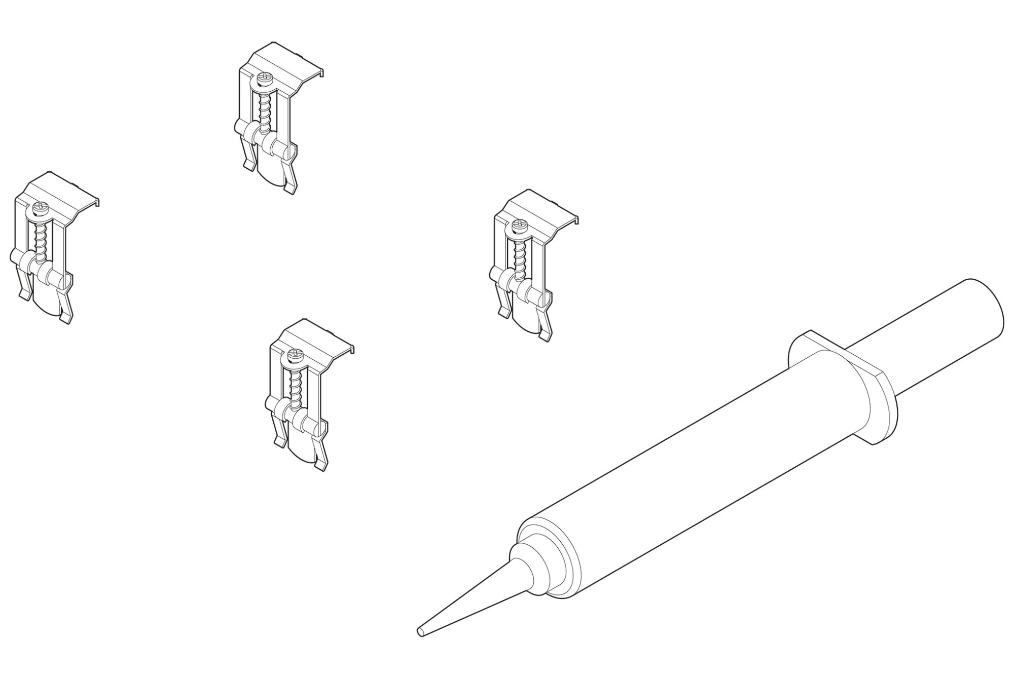 Ersatzteil, Zubehoerbeutel 5-teilig 9510950042 Ersatzteil, Zubehoerbeutel 5-teilig 9510950042