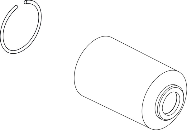 Ideal Standard Abdeckhuelse f. Oberteil-Kartusche EASY-Box Brushed Gold A860906A2 Ideal Standard Abdeckhuelse f. Oberteil-Kartusche EASY-Box Brushed Gold A860906A2