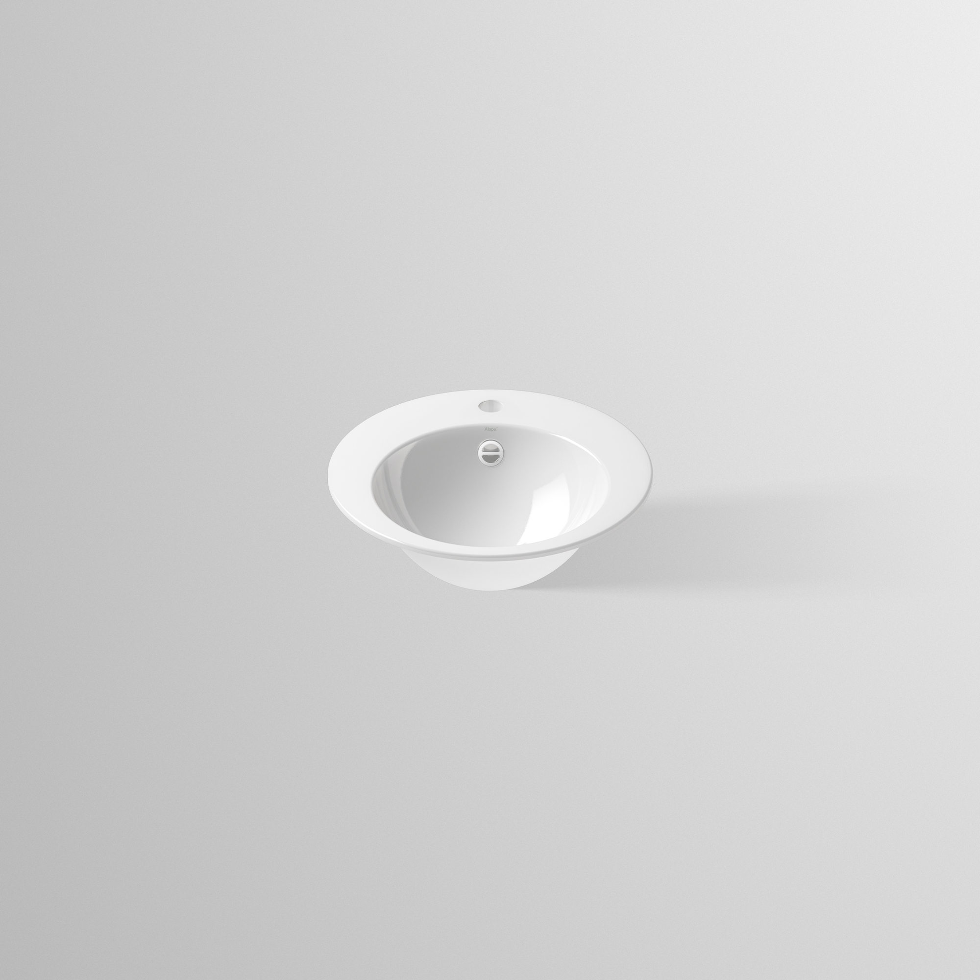 Alape Einbaubecken K450H 2004000 Weiss 2004000000